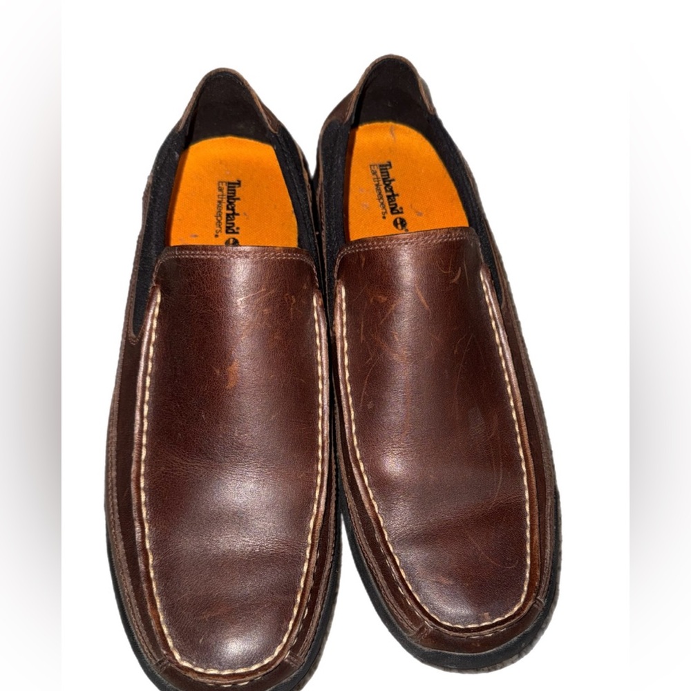 Timberland Mt Kisco Men's Dark Brown Leather Slip-Ons